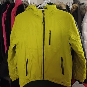 L.L. Bean Kids Puffer Jacket in Bright Yellow